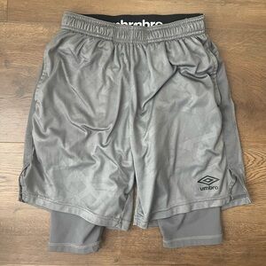 Umbro Lined training Shorts soccer youth medium boys 8/10